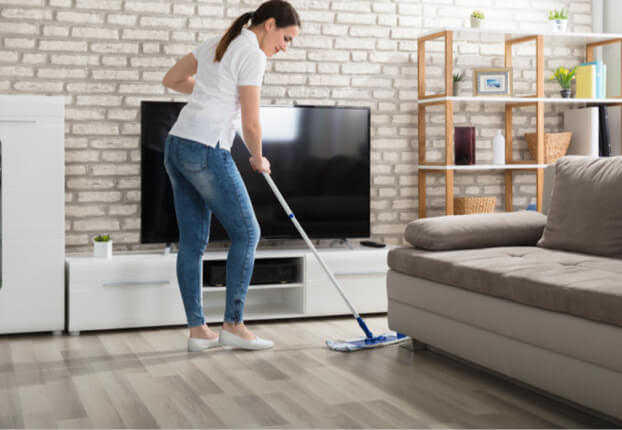 Hardwood floor cleaning | Good Shepherd Flooring and Design Center